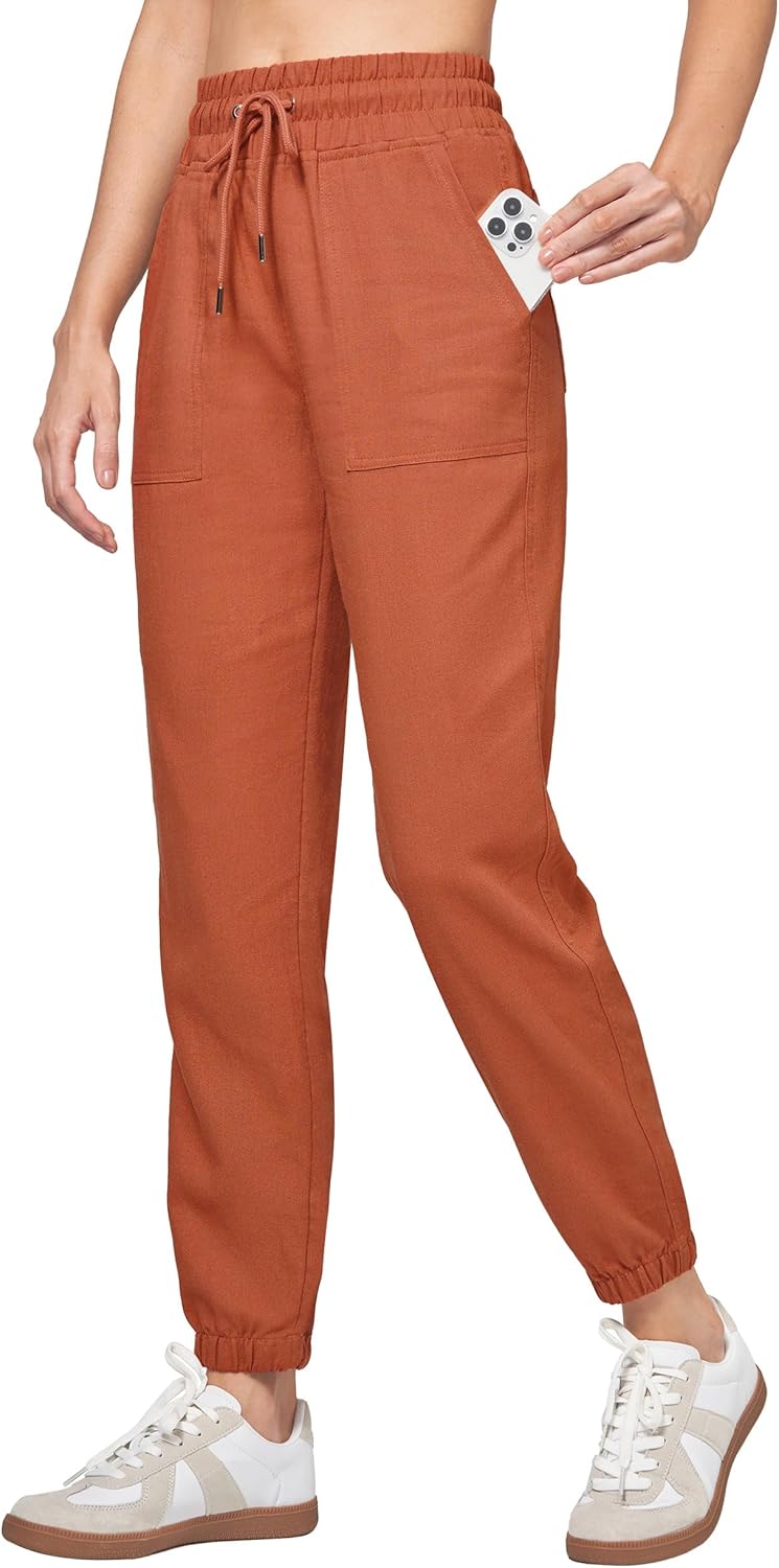 Comfortable Women Linen Pants for Casual Summer Activities