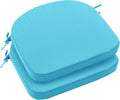 Outdoor Chair Cushions Set of 2 19 x 19 x 2 in - Waterproof Patio