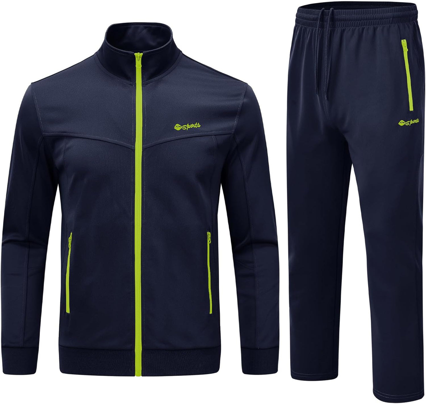 Rdruko Men's Tracksuit Sweatsuits for Gym and Outdoor Activities