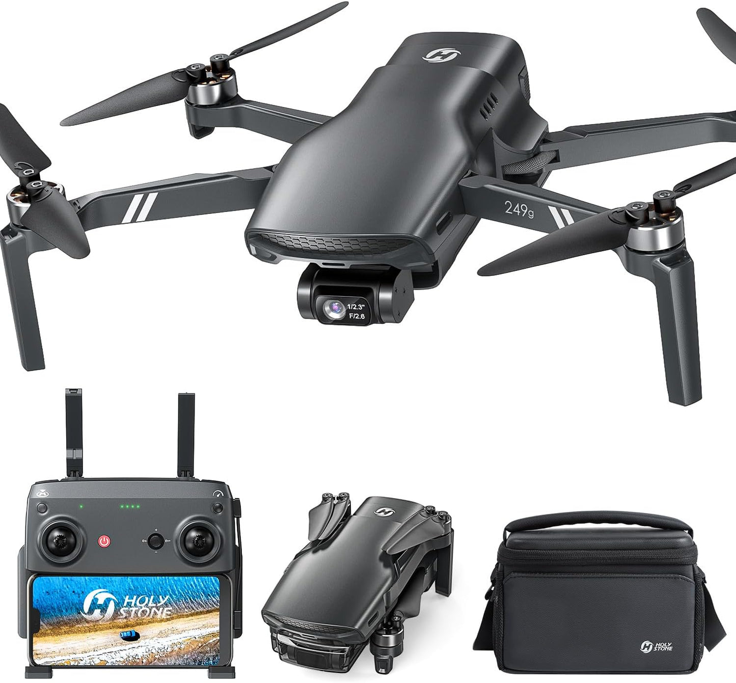 Holy Stone HS900 4K Camera Drone - Lightweight GPS, 20000Ft Range!
