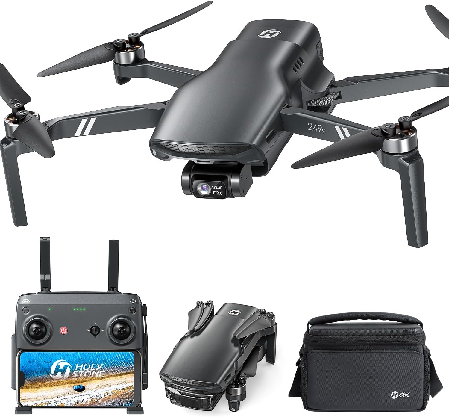 Holy Stone HS900 4K Camera Drone - Lightweight GPS, 20000Ft Range!