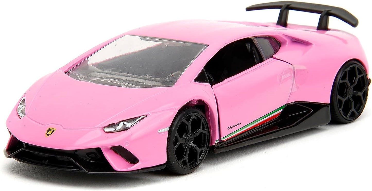 Pink Lamborghini Huracan 1:32 Die-Cast Car by Jada Toys