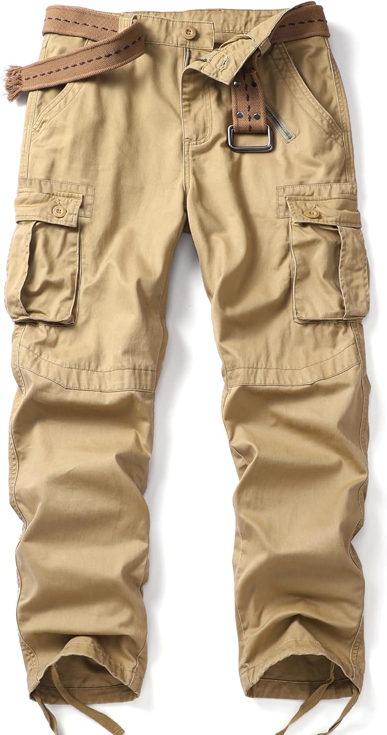 Men's Camo BDU Cargo Tactical Pants for Comfort and Durability