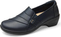 Women's Comfortable Lightweight Leather Loafers Slip-Ons (Style C72G)