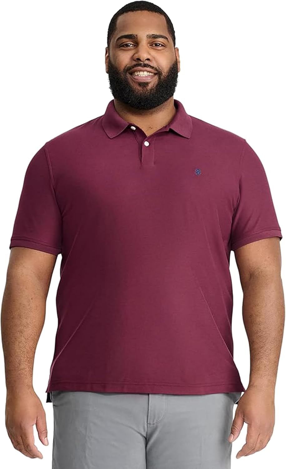 IZOD Men's Big and Tall Advantage Performance Polo Shirt Review