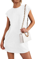 PRETTYGARDEN Women's Easygoing Short T-Shirt Dress for Warm Days