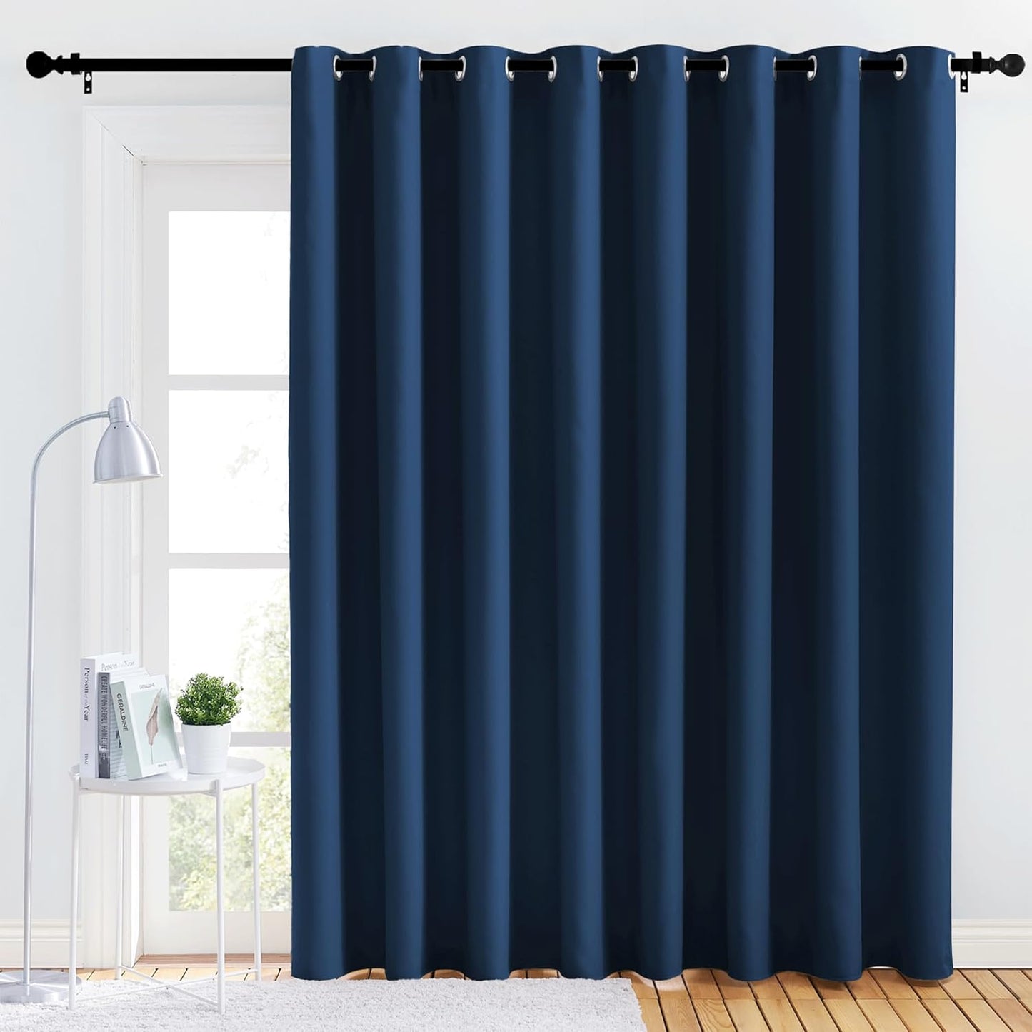 NICETOWN Blackout Curtain Panel - Energy Saving Thermal Drapery