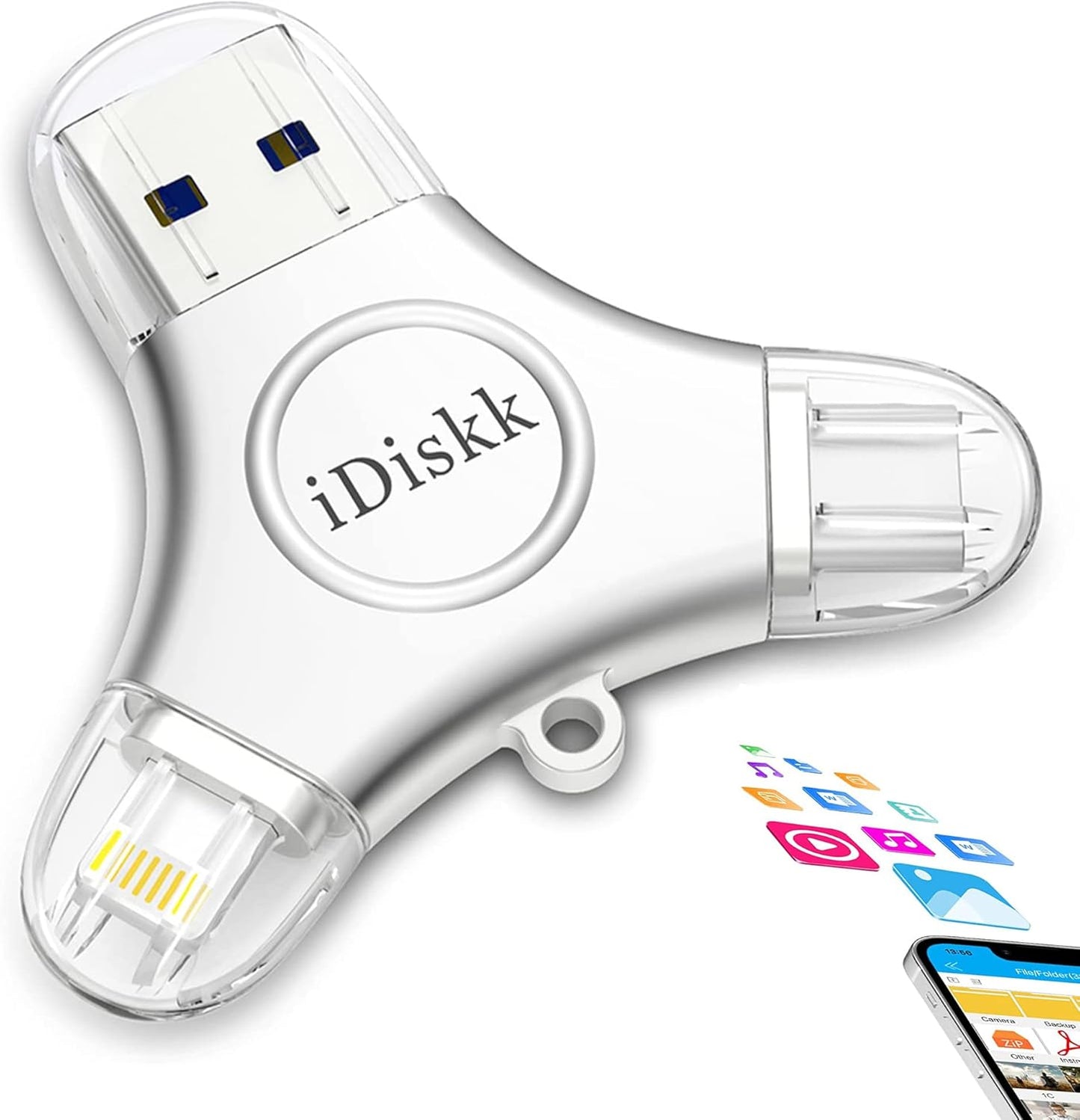 iDiskk 1TB iPhone Photo Flash Drive for iPhone and iPad