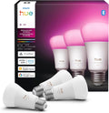 Philips Hue Smart LED A19 Bulb White & Color Ambiance 3pk - Full