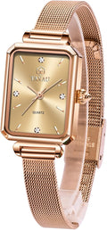 Elegant Waterproof Mesh Strap Ladies Watch by Taxau