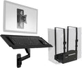 Sit-Stand 17 to 32 in Single Monitor Wall Mount with Pneumatic