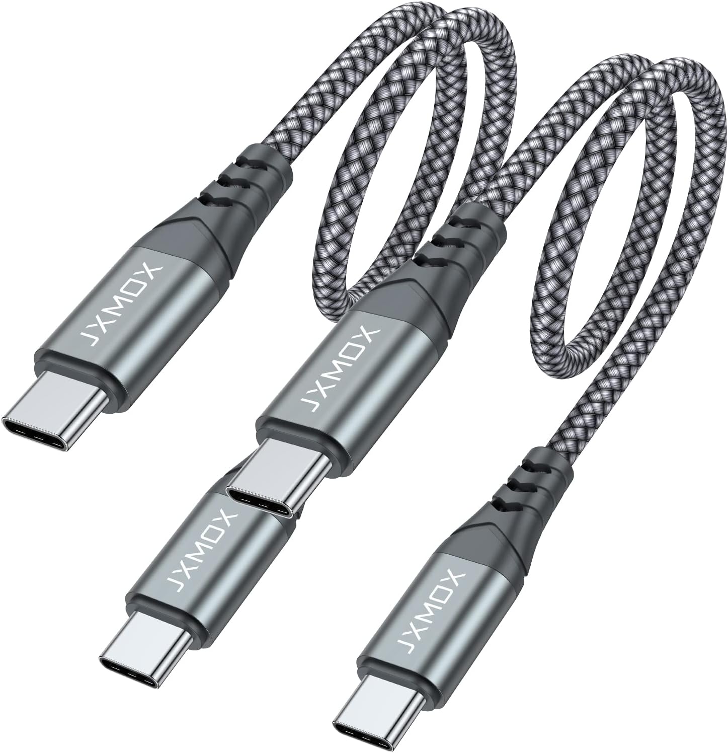 Fast Charge Anywhere with JXMOX 60W USB C Cable 2 Pack
