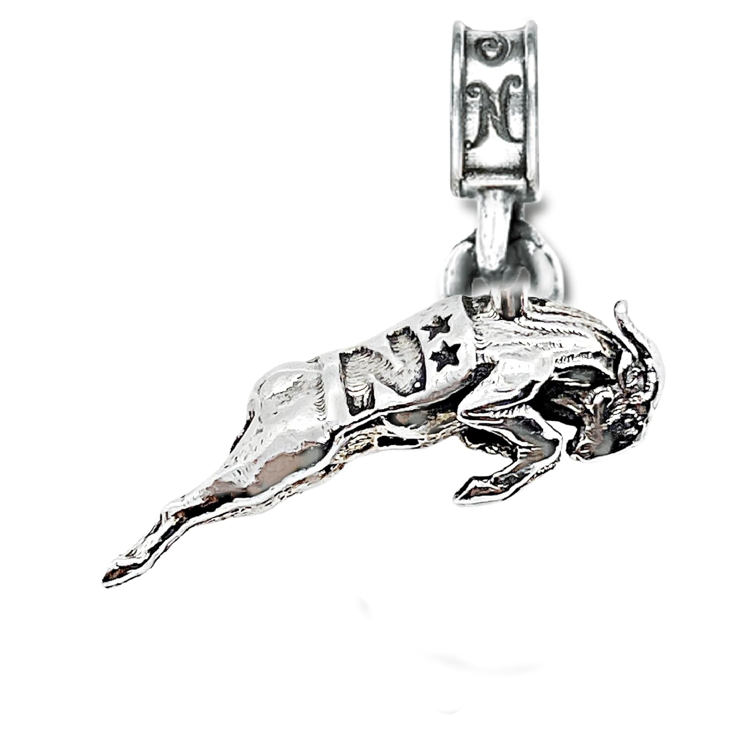 Sterling Silver Charm Goat for US Naval Academy Collectors