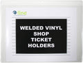 C-Line Vinyl Shop Ticket Holders 12 x 9 in - Clear, Durable Protection