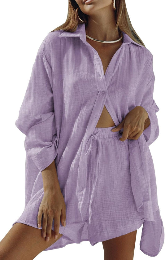 Fixmatti Women 2 Piece Outfits for Casual Summer Style