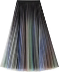 Dirholl Women's A-Line Fairy Patterned Midi Skirt Review