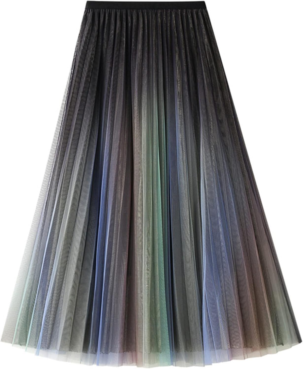 Dirholl Women's A-Line Fairy Patterned Midi Skirt Review