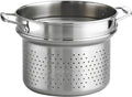 Tramontina Signature Pasta Strainer Insert for 8-Quart Pot - Easy