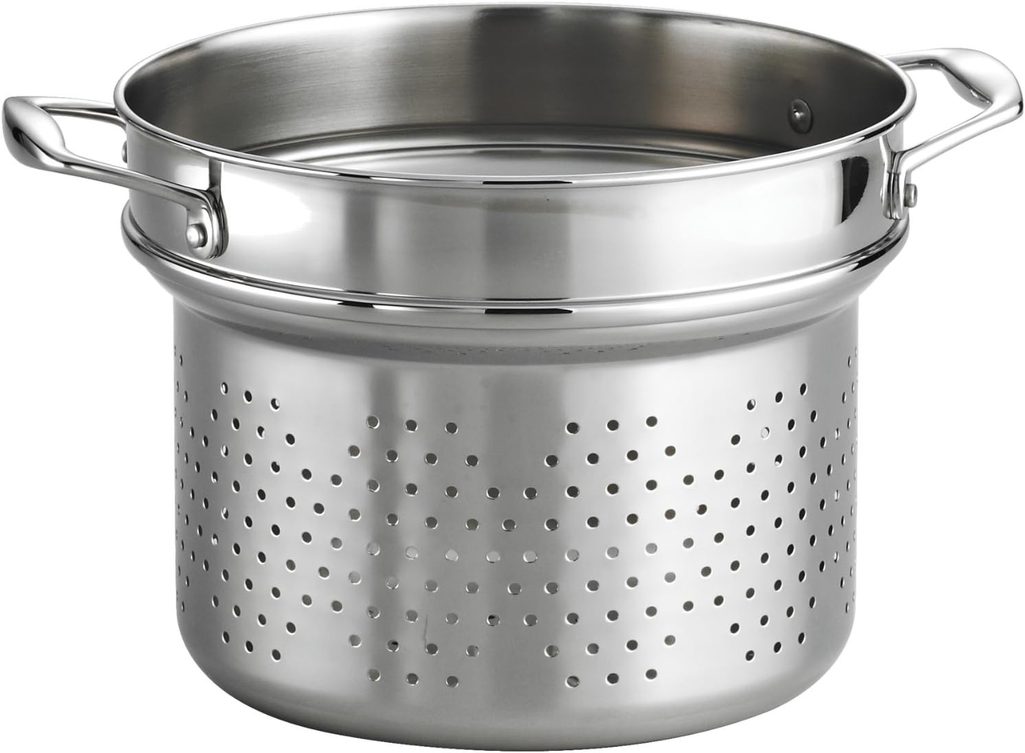 Tramontina Stainless Steel Pasta Strainer Insert for Cooking