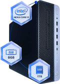 HP ProDesk 600G4 Desktop Computer - Fast 1TB SSD Hexa-Core i5