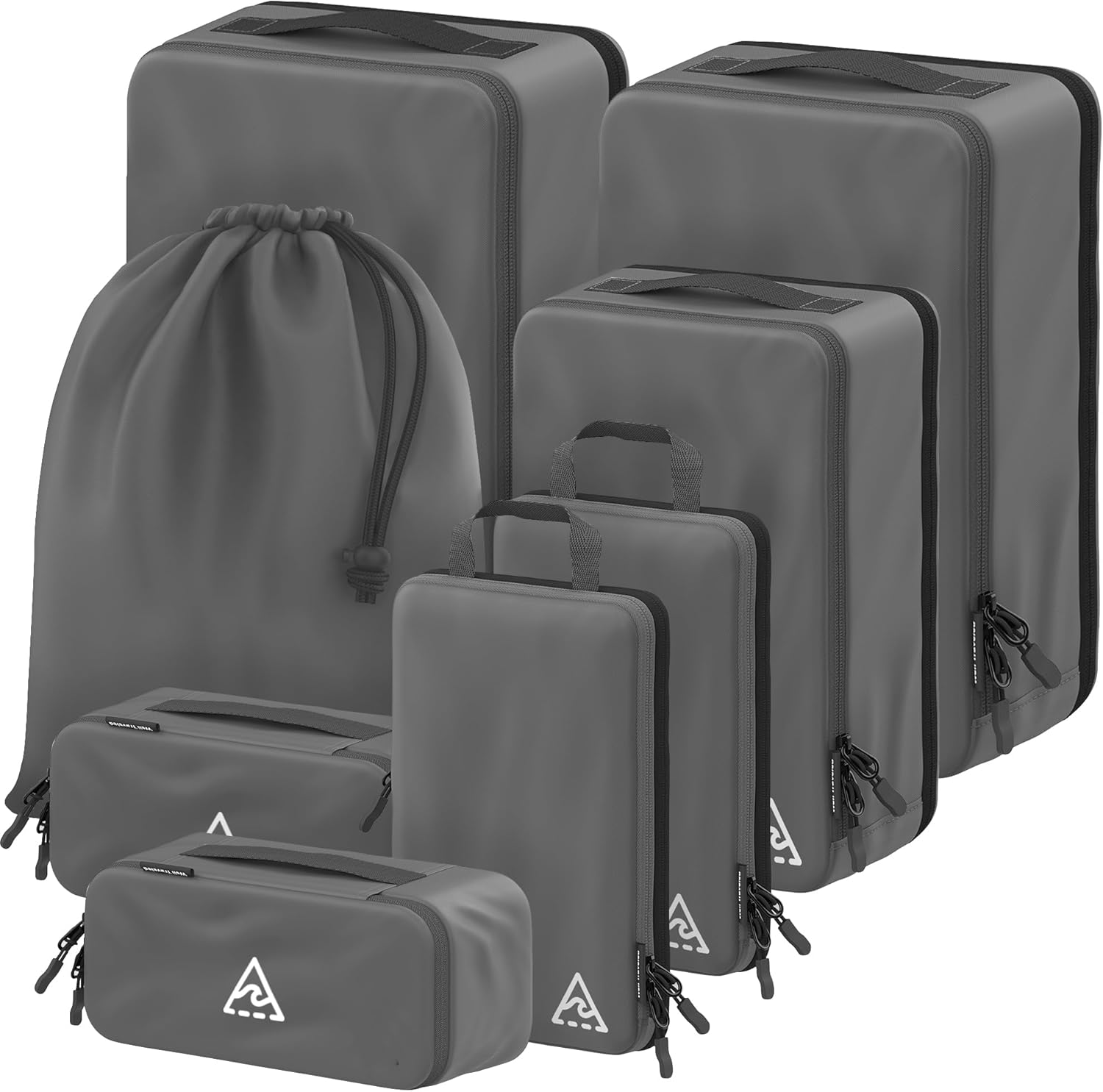 8-Piece Deluxe Compression Bags For Travel - Maximize Space