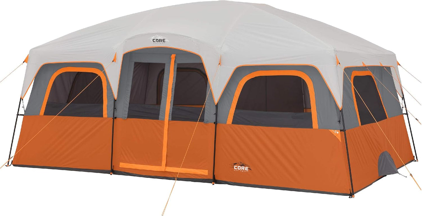 CORE Tent for Family Camping - Spacious Multi Room Cabin Tent