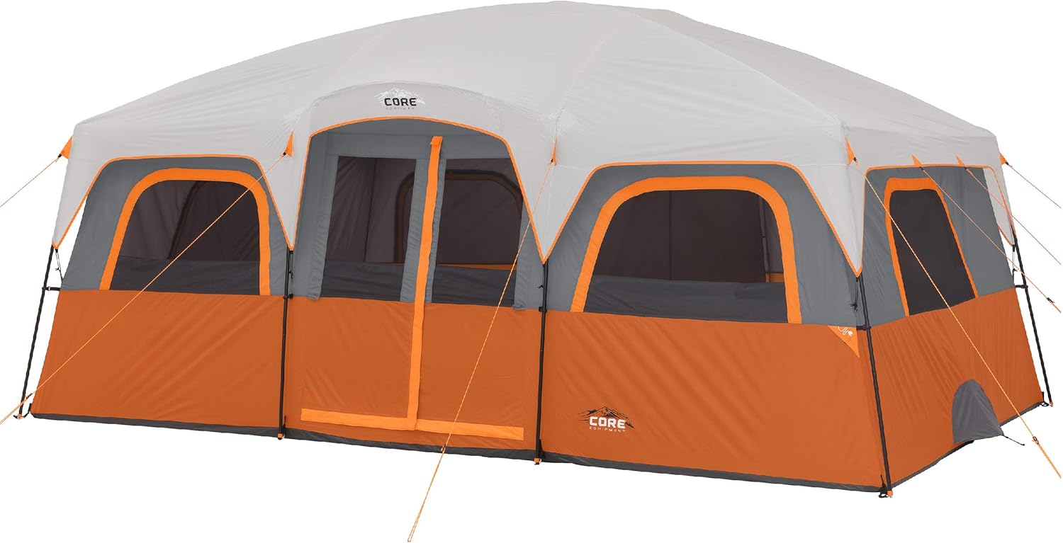 CORE Tent for Family Camping - Spacious Multi Room Cabin Tent