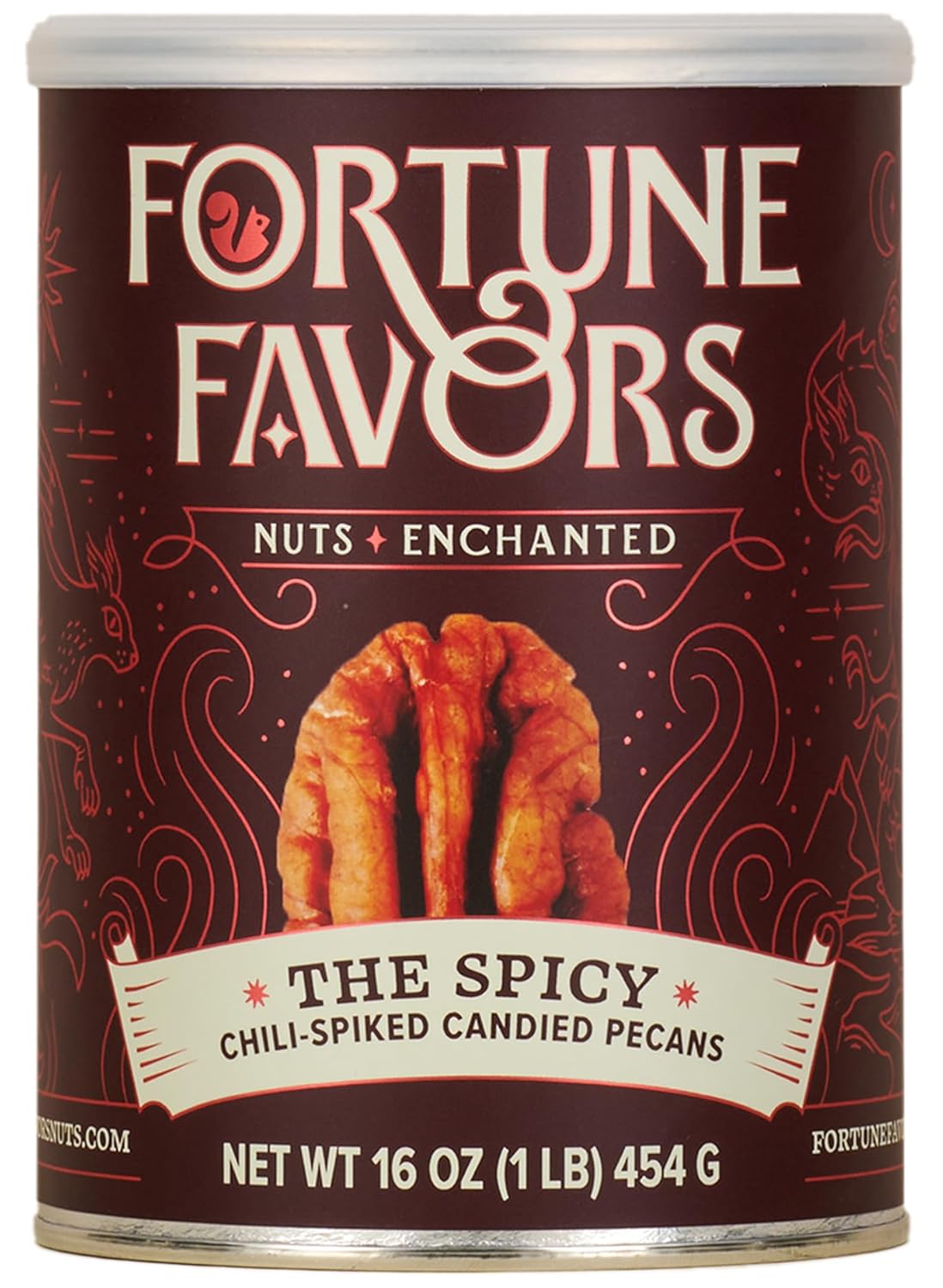 Spicy Candied Pecans by Fortune Favors - Sweet and Salty Snack
