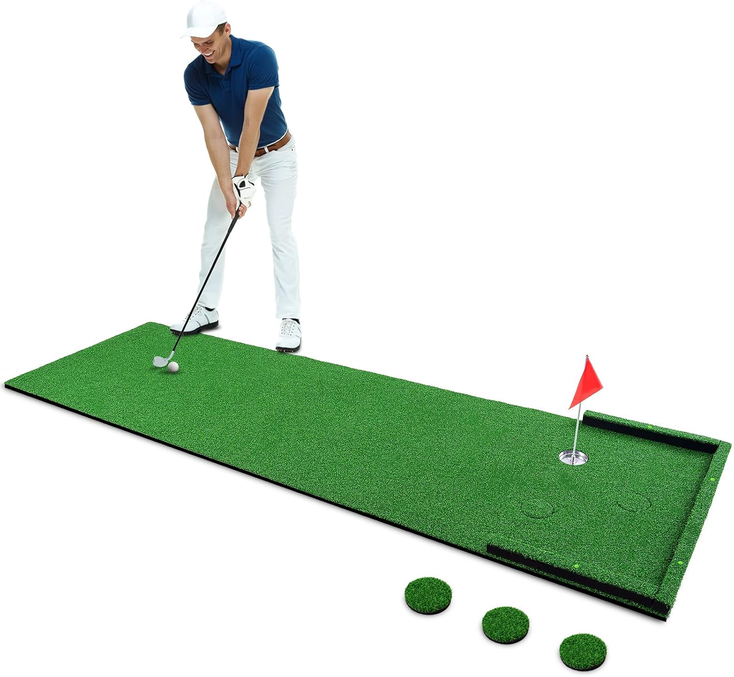 Portable Golf Practice Mat - Improve Your Game Anywhere!