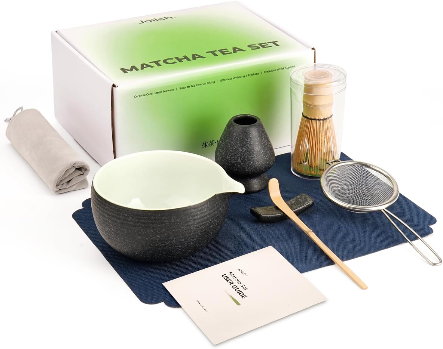 7 Pcs Matcha Kit Set for Perfect Matcha Tea Preparation