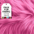 Faux Fur Fabric by the Yard - Plush 2 to 2.5 in Pile - 4 Yard