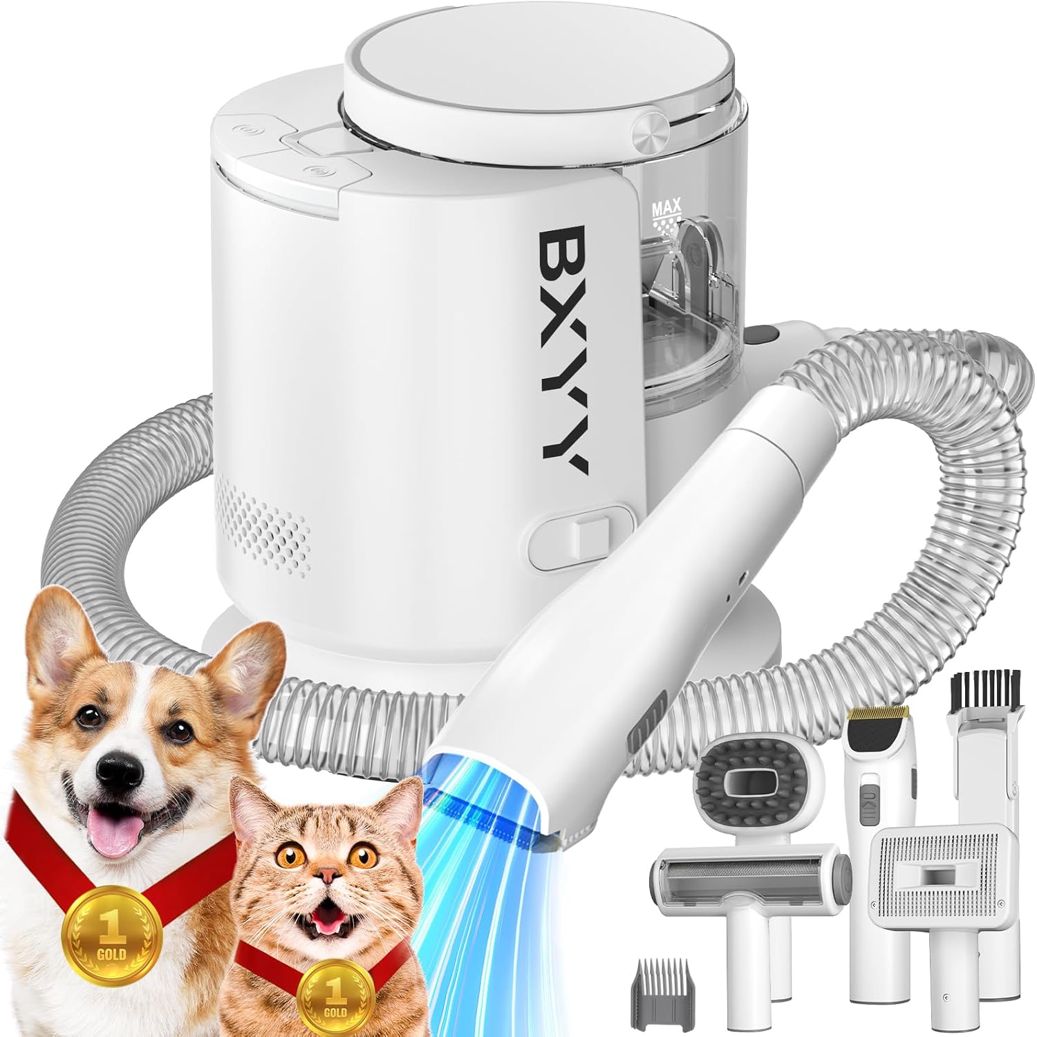 Pet Grooming Vacuum with Strong Suction Power for Shedding
