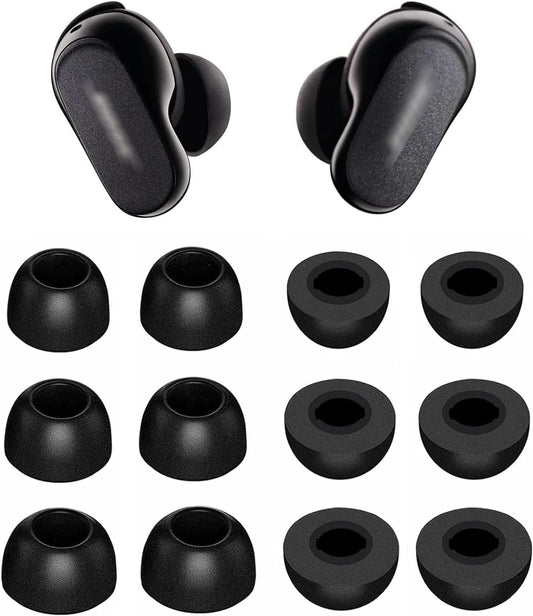 Memory Foam Ear Tips for Bose Ultra Earbuds