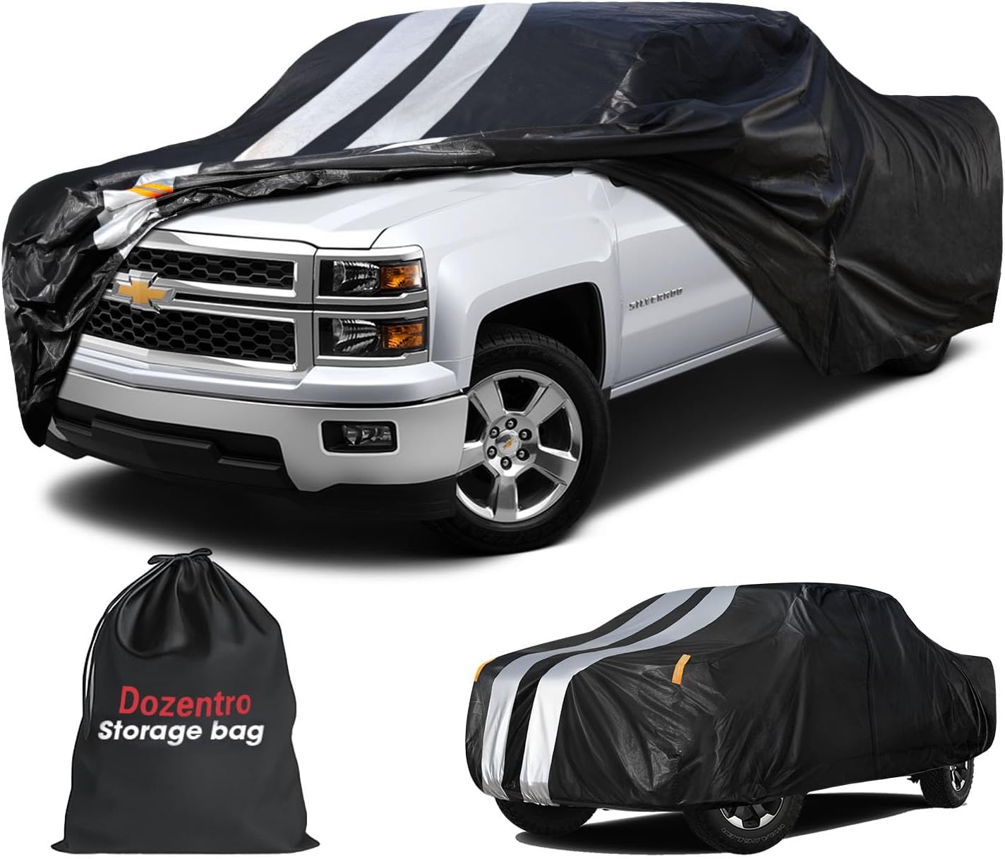 Custom Fit Chevrolet Silverado 1500 Truck Cover for 1998-2026