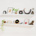 Heimlove Picture Ledge Shelf 48 in Floating Shelves Set of 2 - Clean