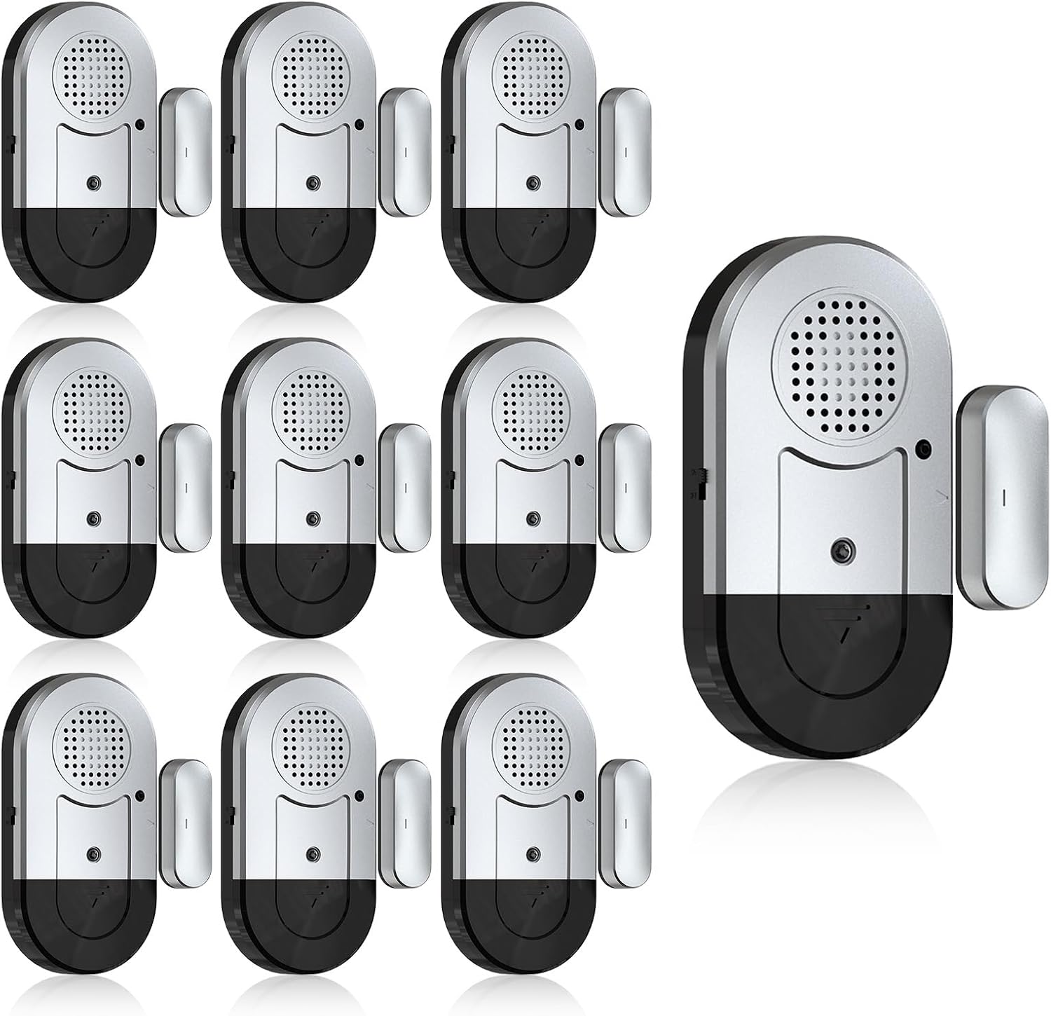 Sanjie Door Alarms for Home Security and Kids Safety - 10 Pack