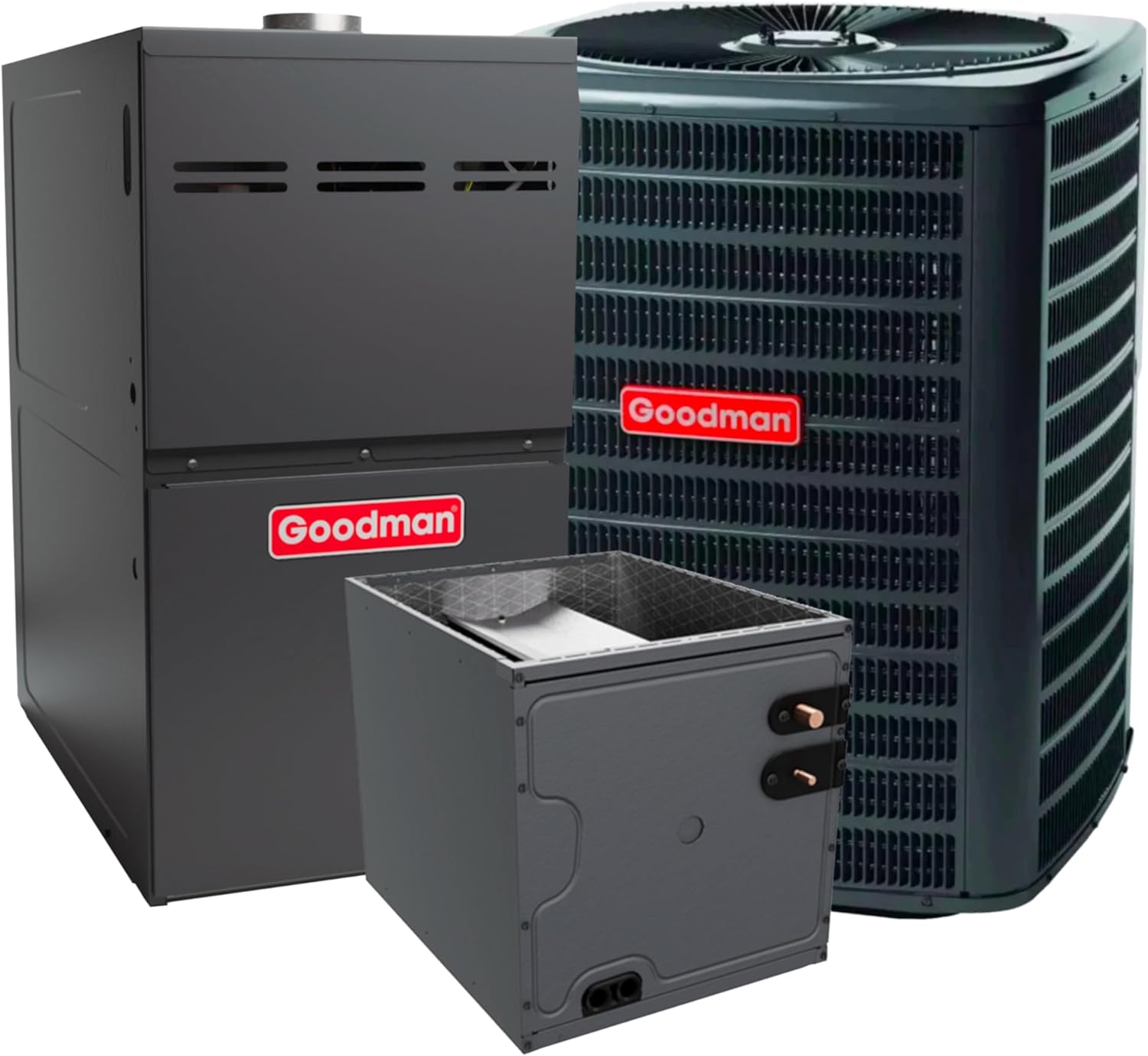Efficient 2.5 TON Combo: Condenser, Furnace, Thermostat!