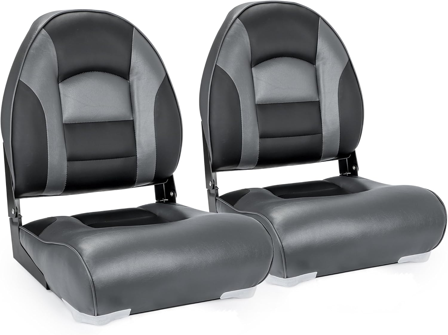 Deluxe High Back Folding Fishing Boat Seat for Ultimate Comfort