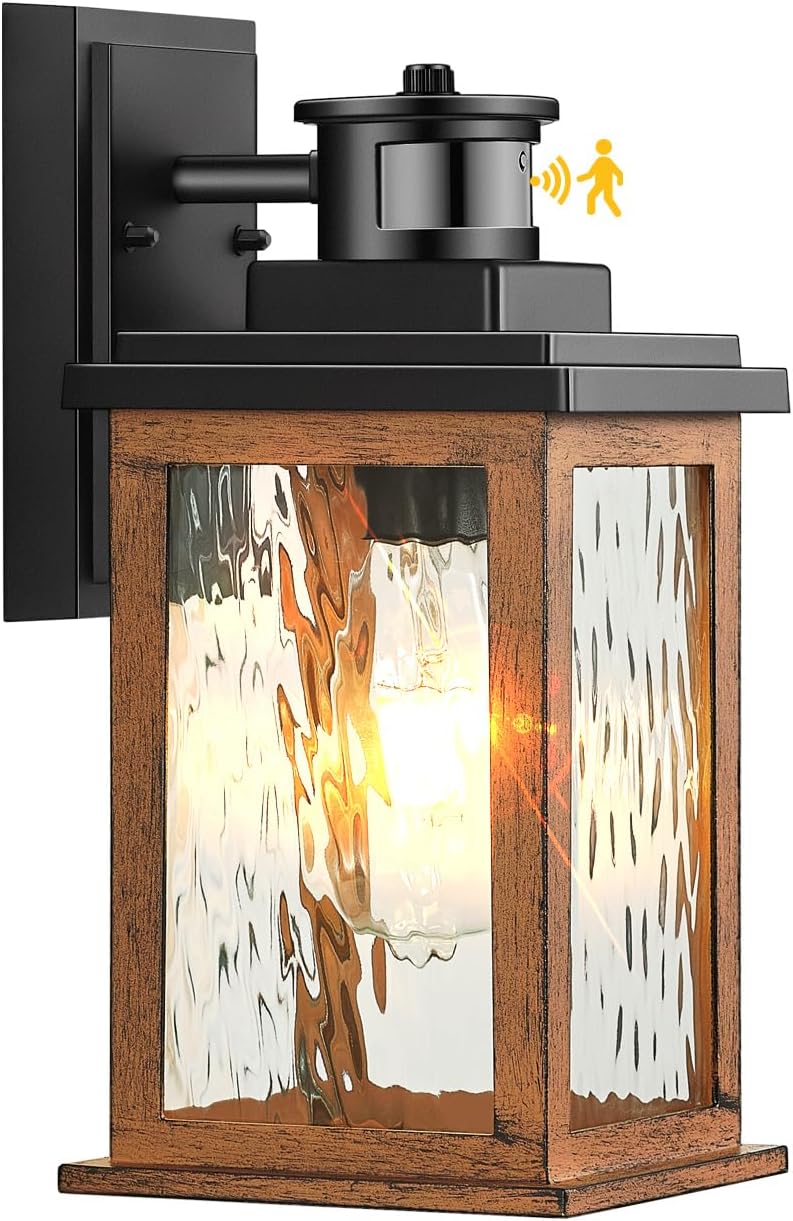 VIANIS Motion Sensor Outdoor Lights with Dusk to Dawn Feature