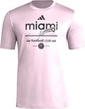 adidas Inter Miami CF Vintage Pre-Game Short Sleeve T-Shirt - Fan Tee