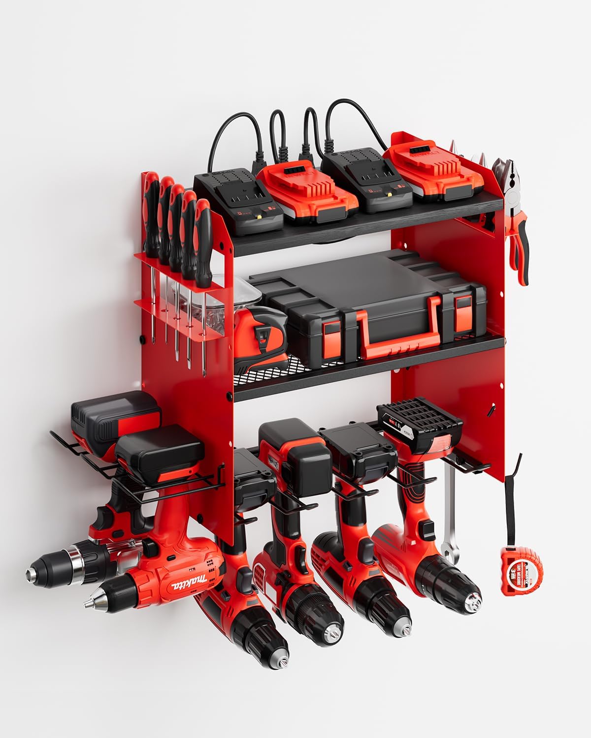 Dunatou Power Tool Organizer with Charging Station