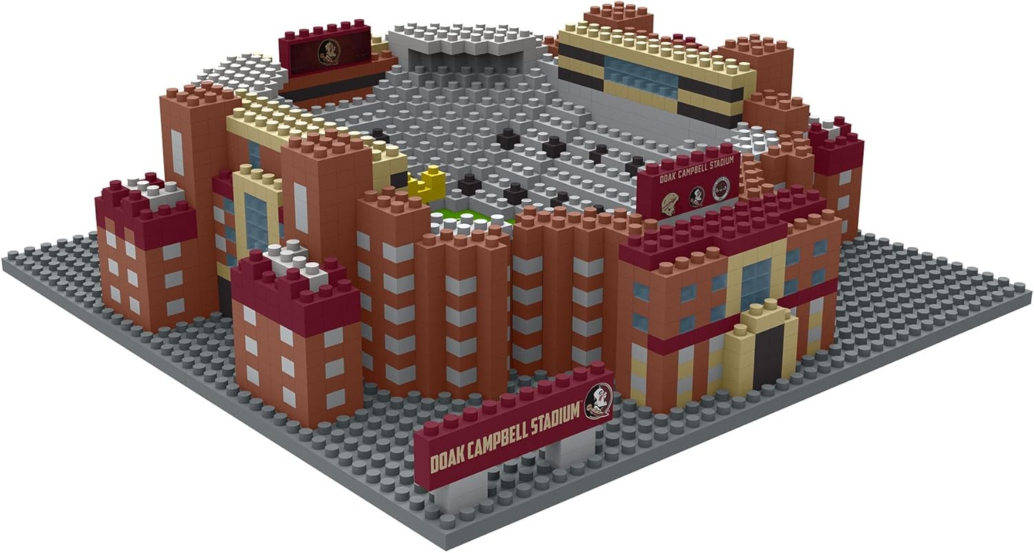 FOCO NCAA College Team Construction Blocks 3D Mini BRXLZ Stadium