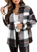 Beaully Women's Plaid Shacket Jacket - Cozy Flannel Fall Layer