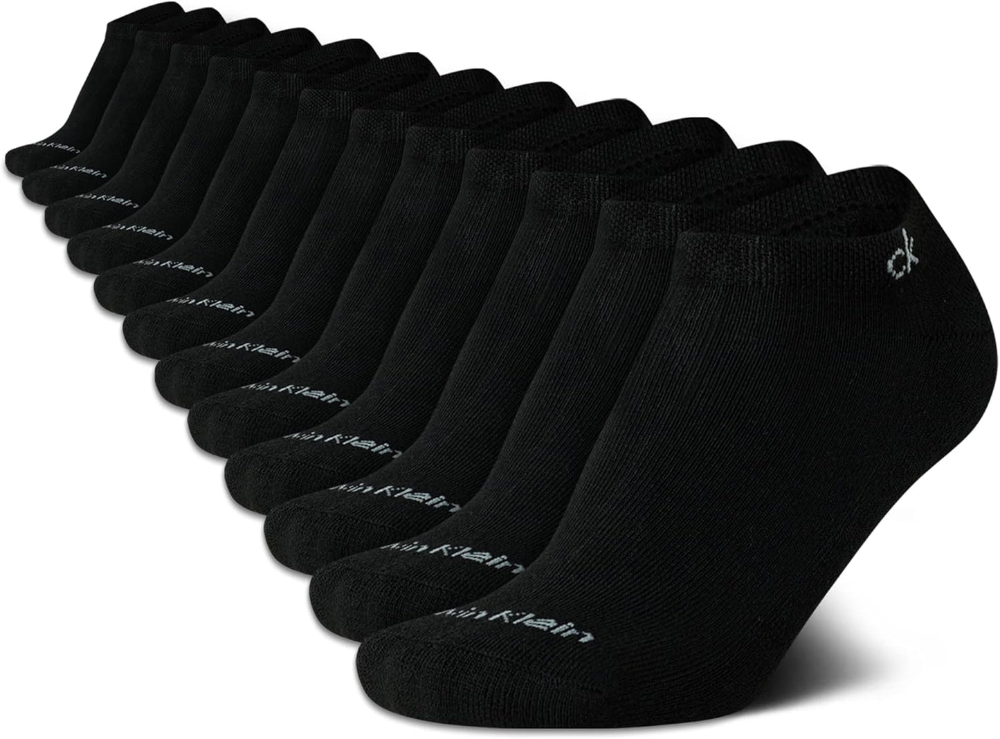 Calvin Klein Men's No Show Lightweight Cushioned Low Cut Socks