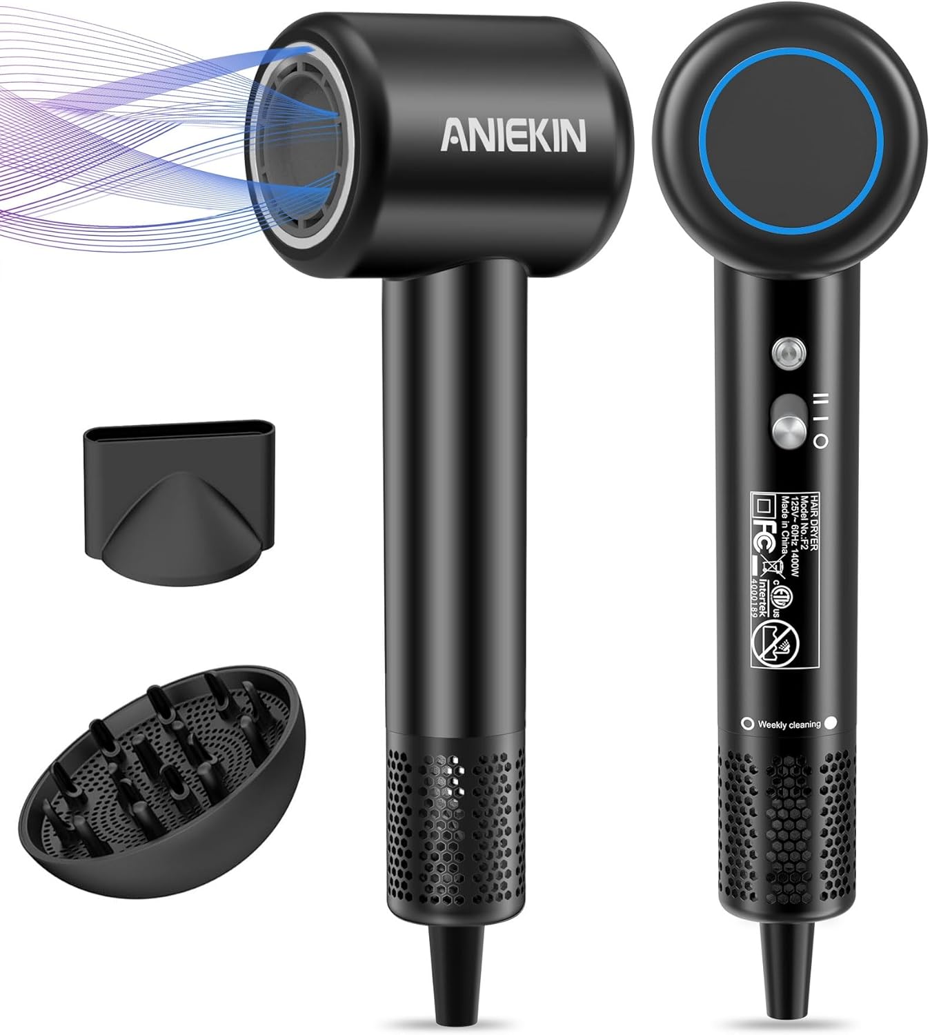 High-Speed Ionic Hair Dryer for Fast Drying and Styling