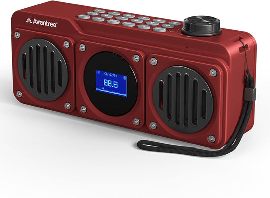 Avantree Boombyte Portable FM Radio with Bluetooth Speaker