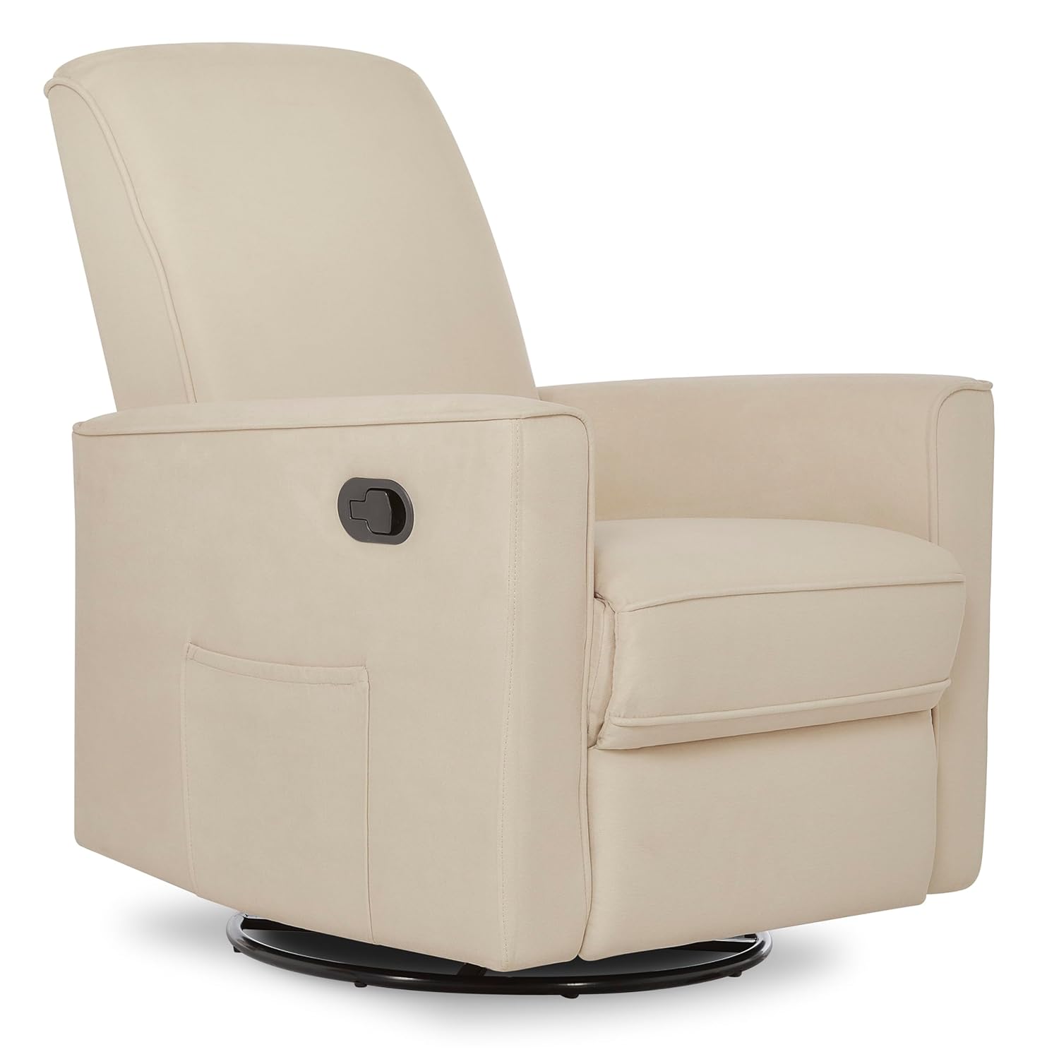 Evolur Raleigh Swivel Glider - Plush & Eco-Friendly