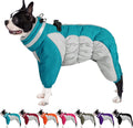 Fullbody Dog Coat Warm Fleece Jacket - Windproof Snowsuit