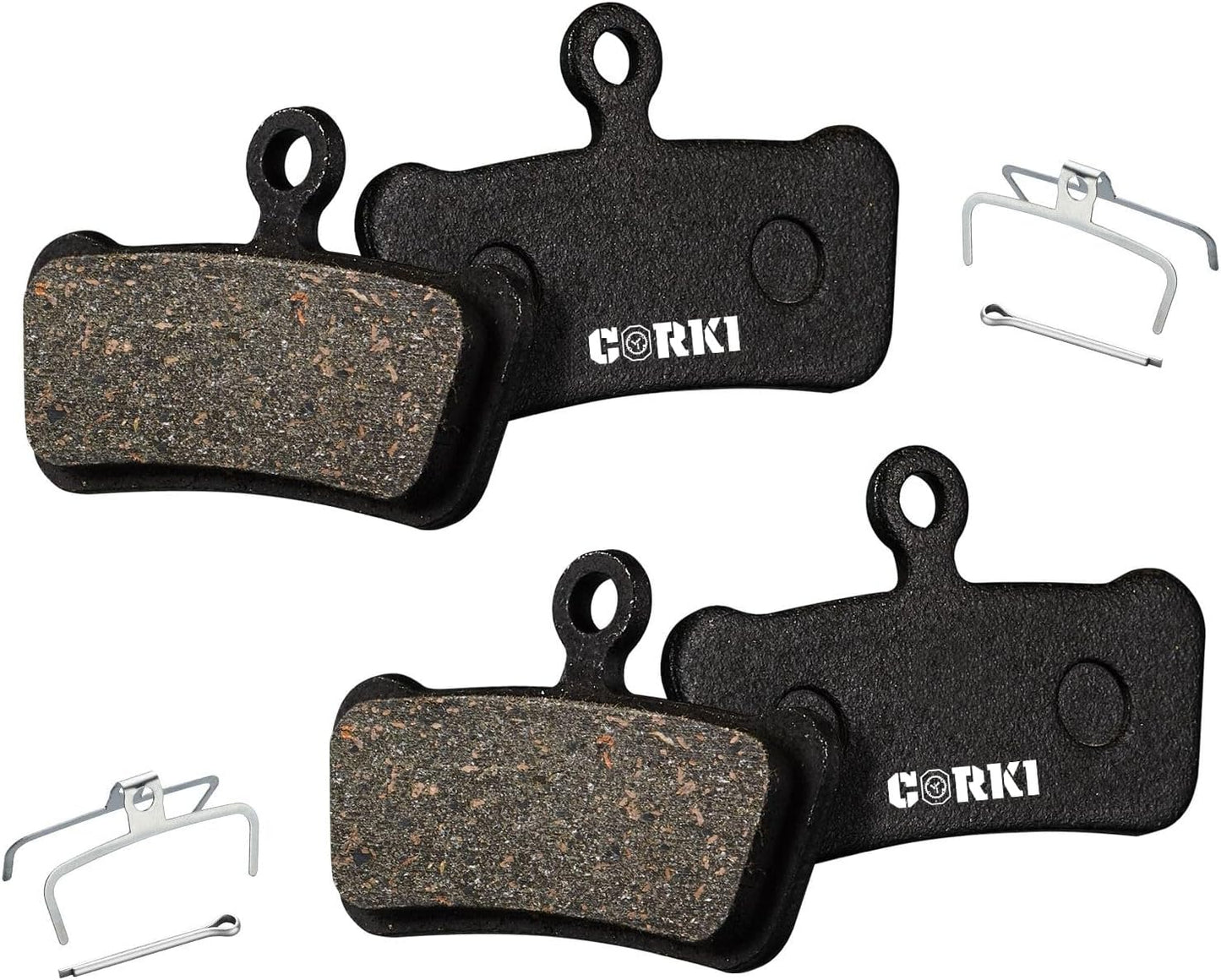 Smoother Stops: 2 Pairs Brake Pads for Sram and Avid MTB Disc Brakes