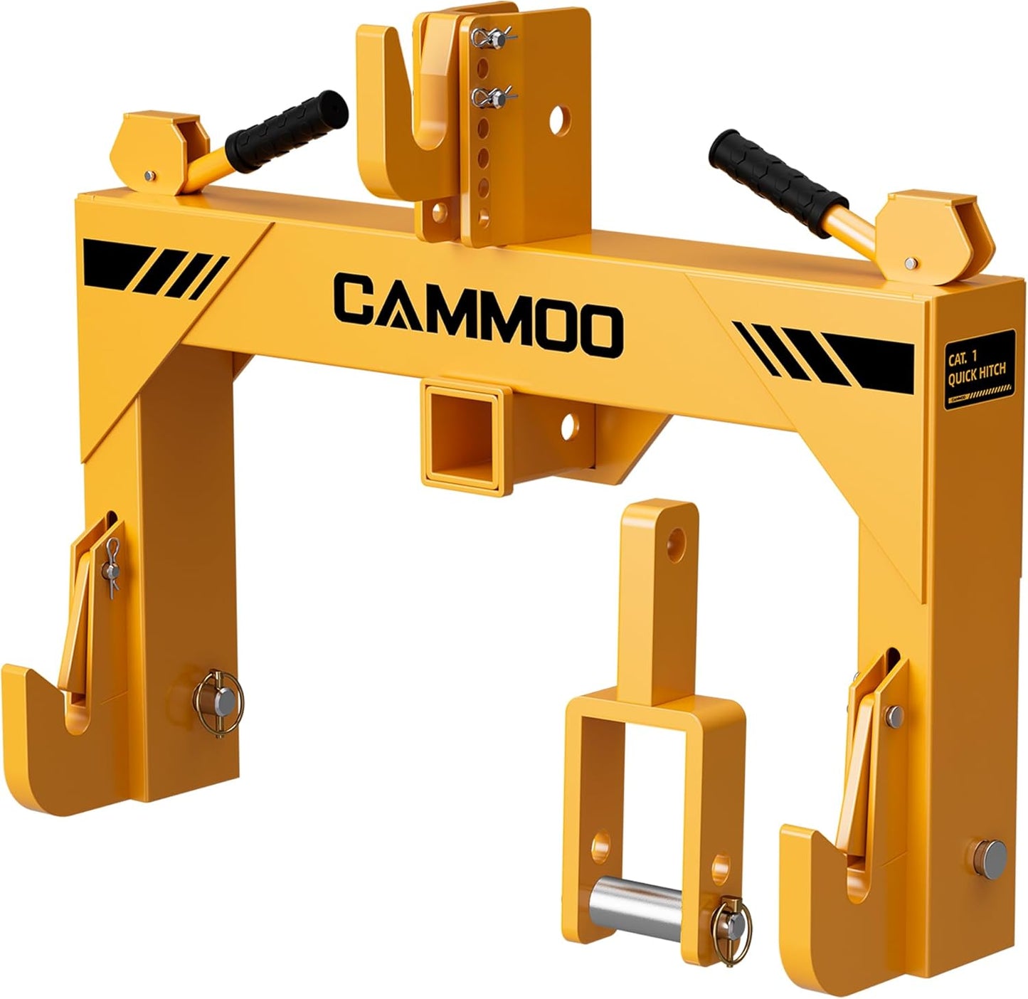 3-Point Quick Hitch with 2 Receiver for Versatile Tractor Use